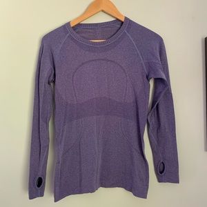 Lululemon athletica size 8 run swiftly long sleeve